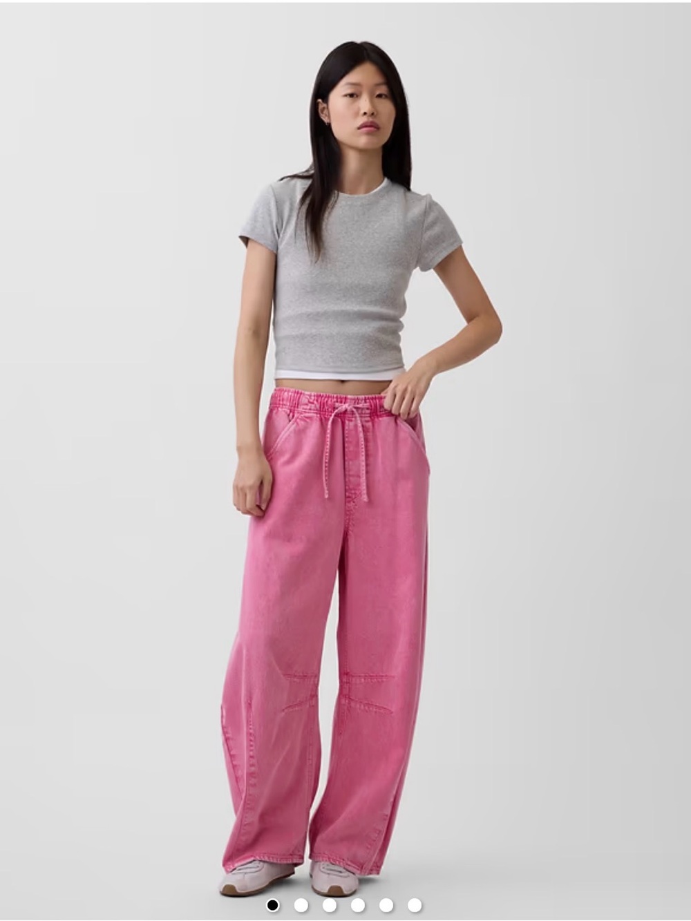 GAP mid rise ultra soft easy horse shoe jean.